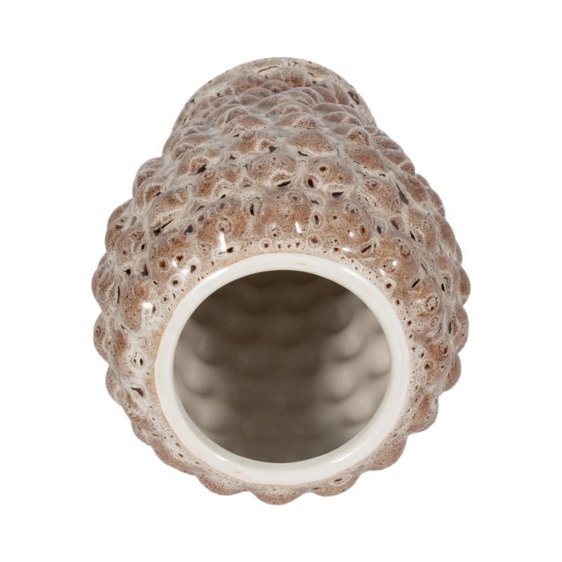 11" Atakora Small Vase, Bronze - Al Rugaib Furniture