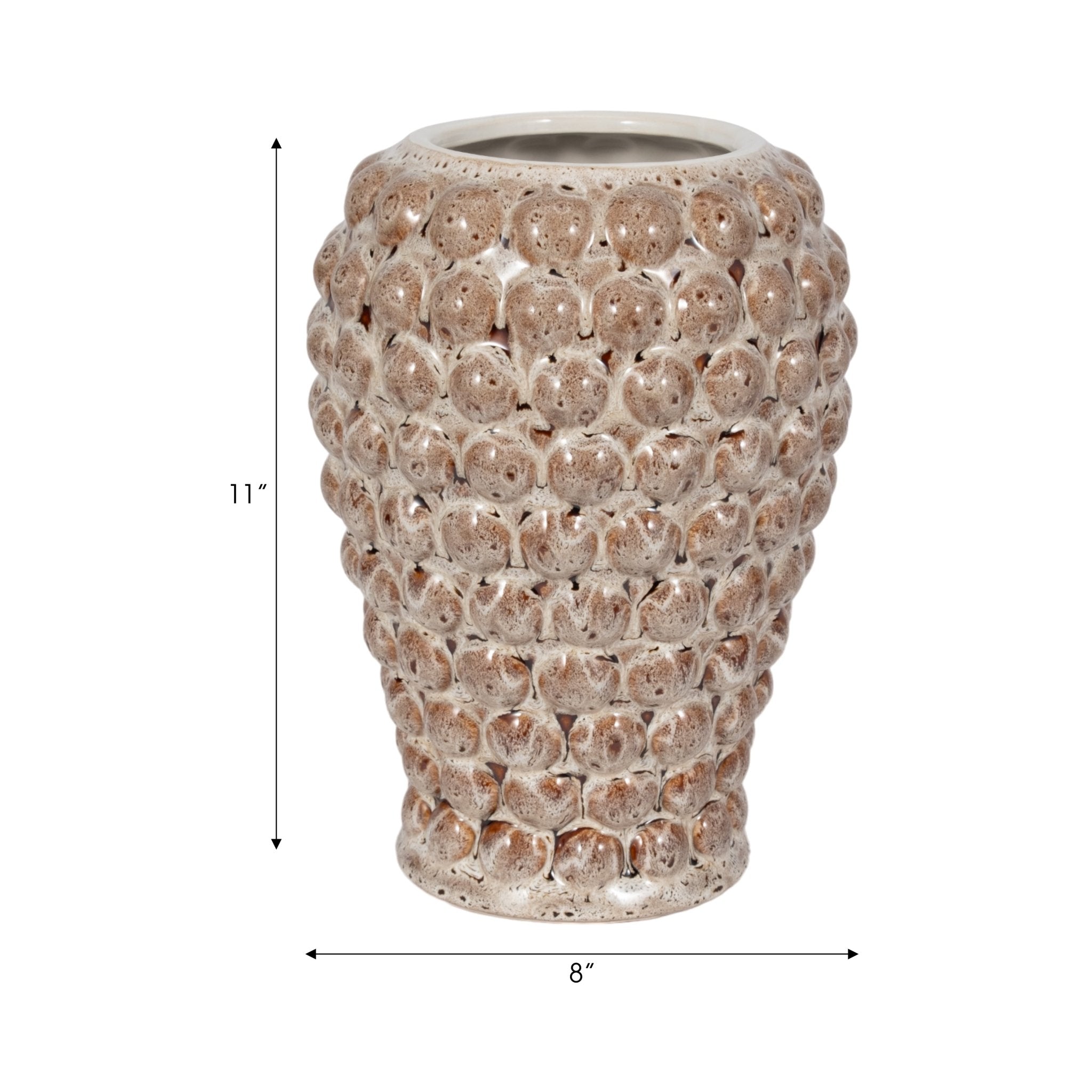 11" Atakora Small Vase, Bronze Vases and Jars| Sagebrook Home