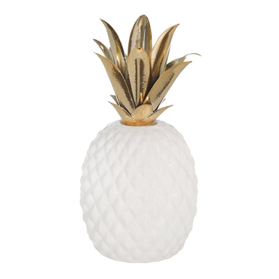 11'' CERAMIC PINEAPPLE - Al Rugaib Furniture
