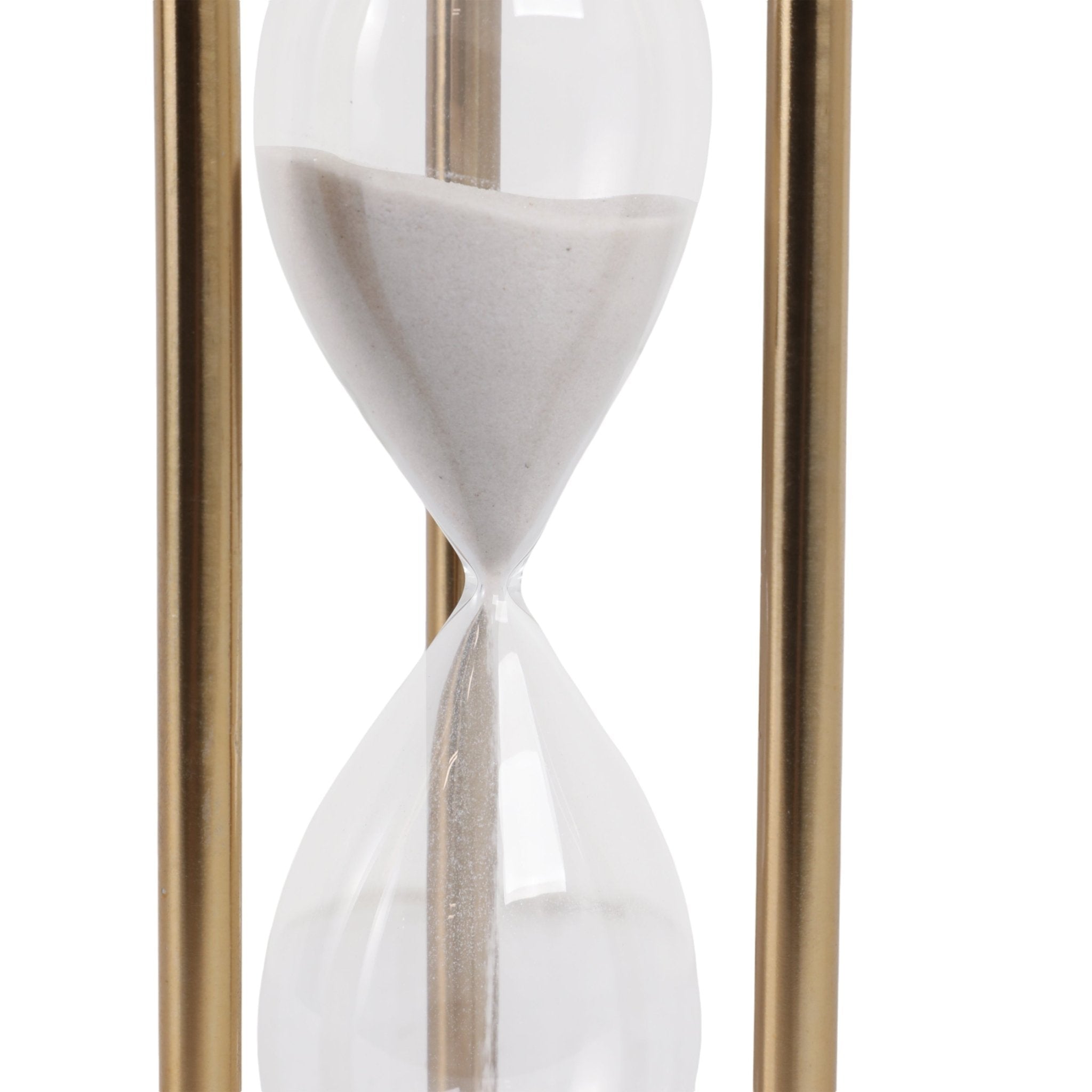 11" Ellis Agate Hourglass Table Decors| Sagebrook Home