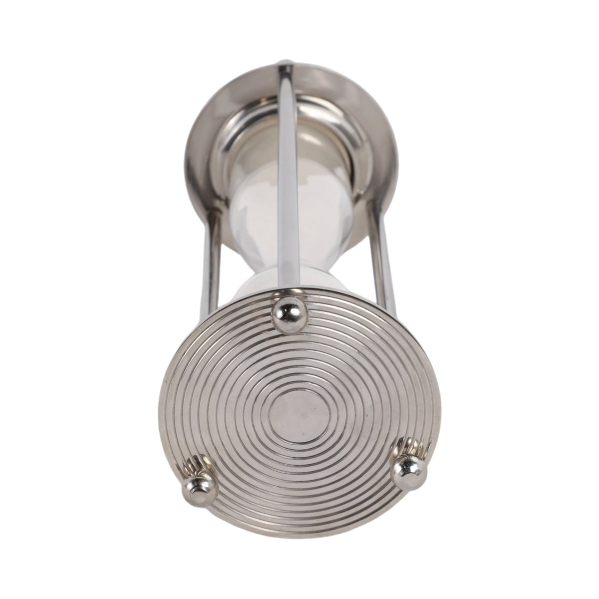 11" GATLIN METAL HOURGLASS Table Decors| Sagebrook Home
