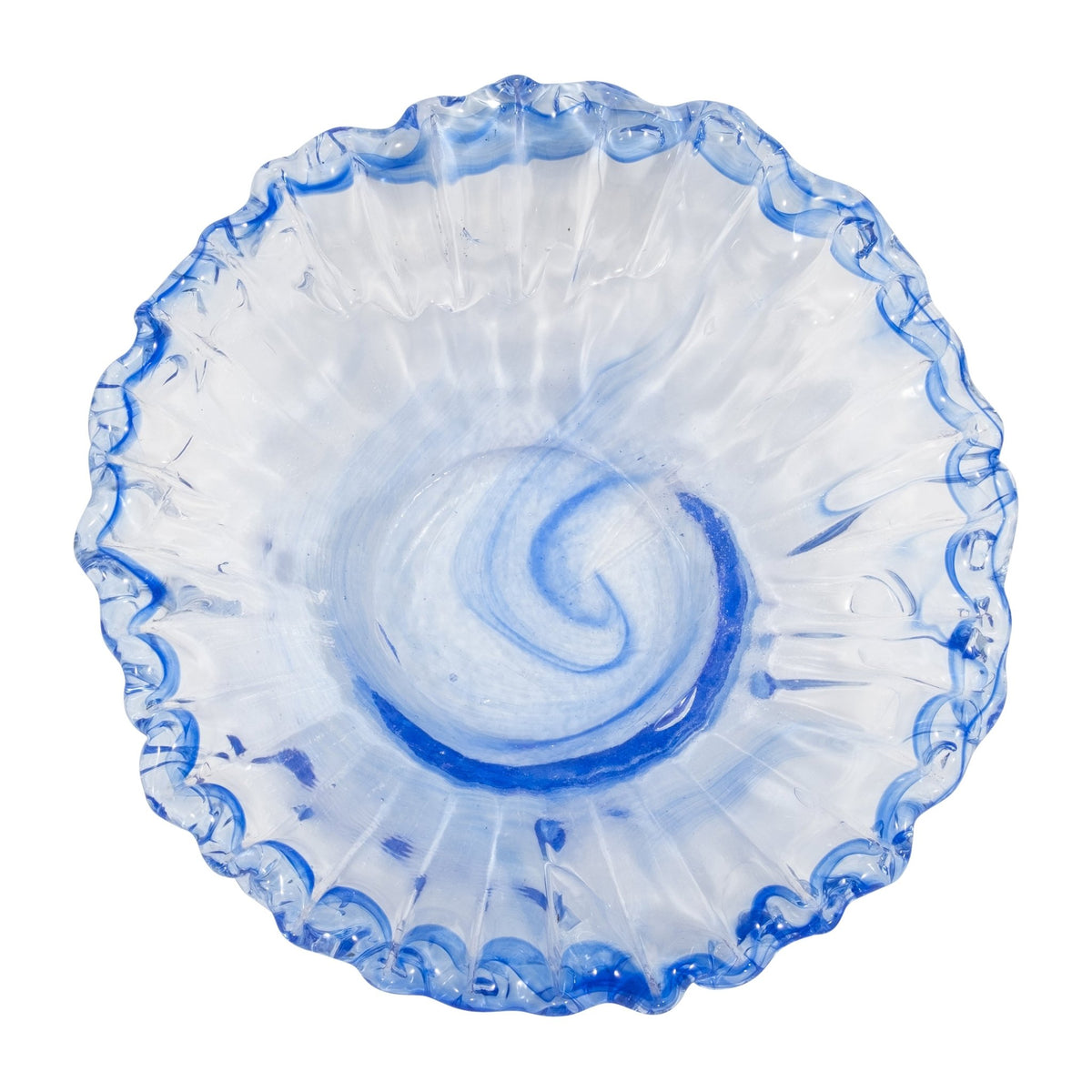11" HARRISON LARGE BLUE BOWL Table Decors| Sagebrook Home