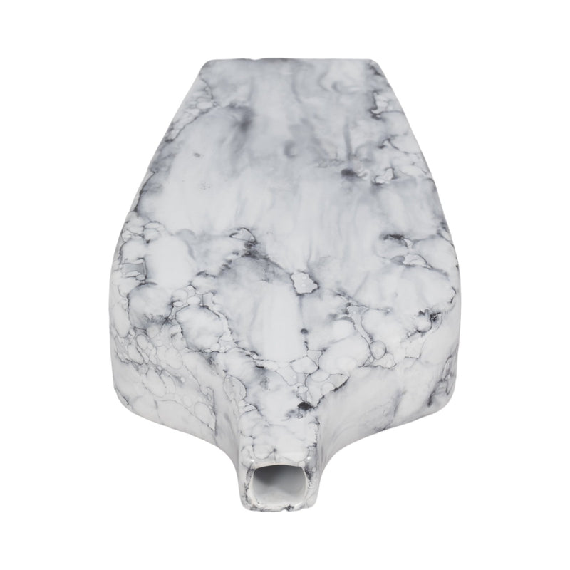 11" Karlin Small Marbled Vase - Al Rugaib Furniture