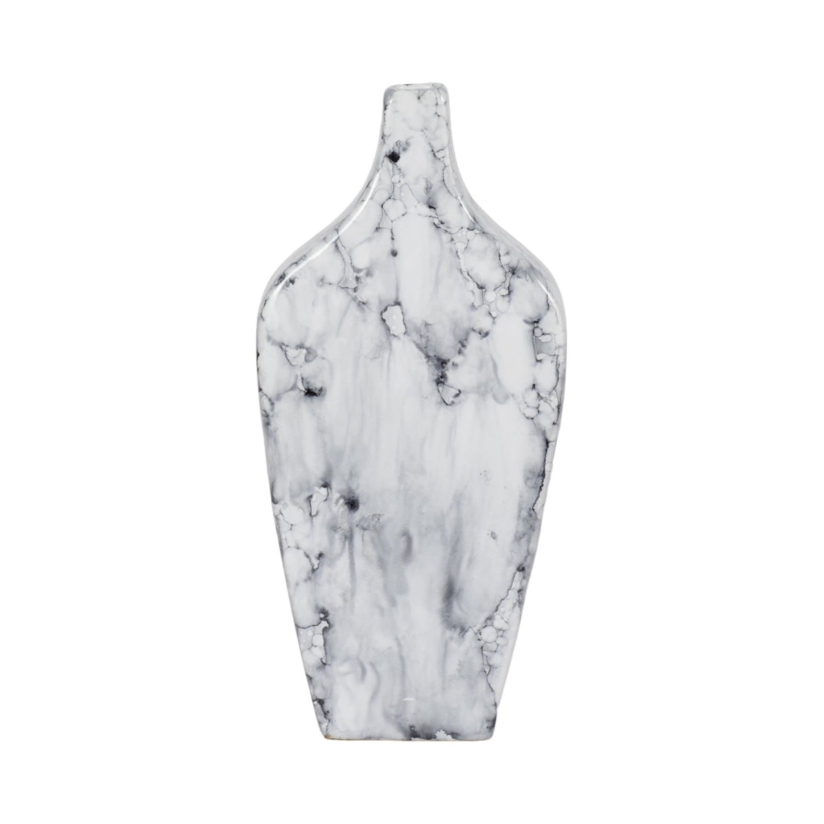 11" Karlin Small Marbled Vase Vases and Jars| Sagebrook Home