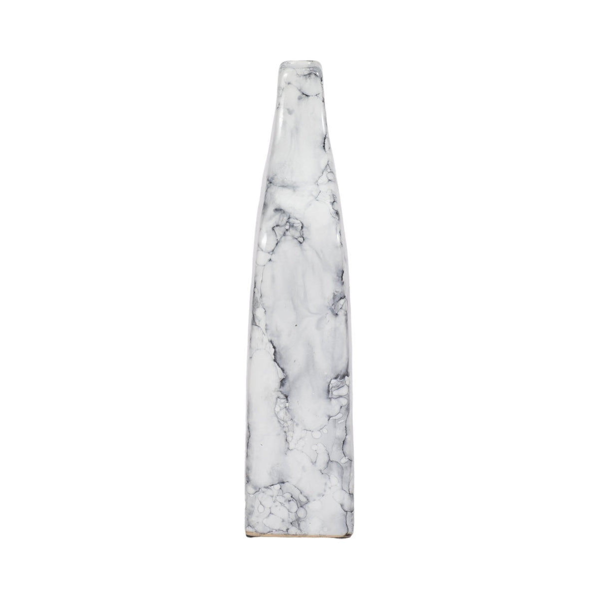 11" Karlin Small Marbled Vase Vases and Jars| Sagebrook Home