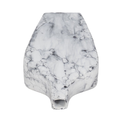 11" Karlin Small Marbled Vase - Al Rugaib Furniture