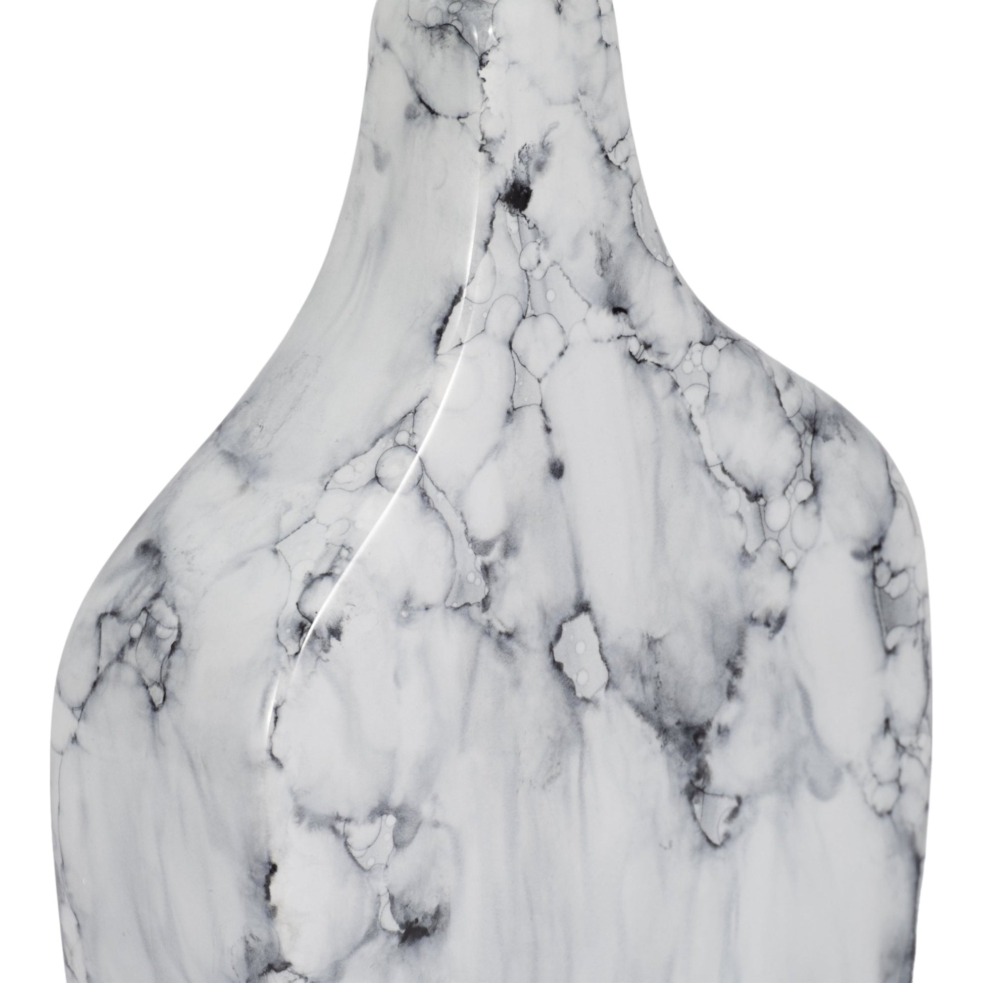 11" Karlin Small Marbled Vase Vases and Jars| Sagebrook Home