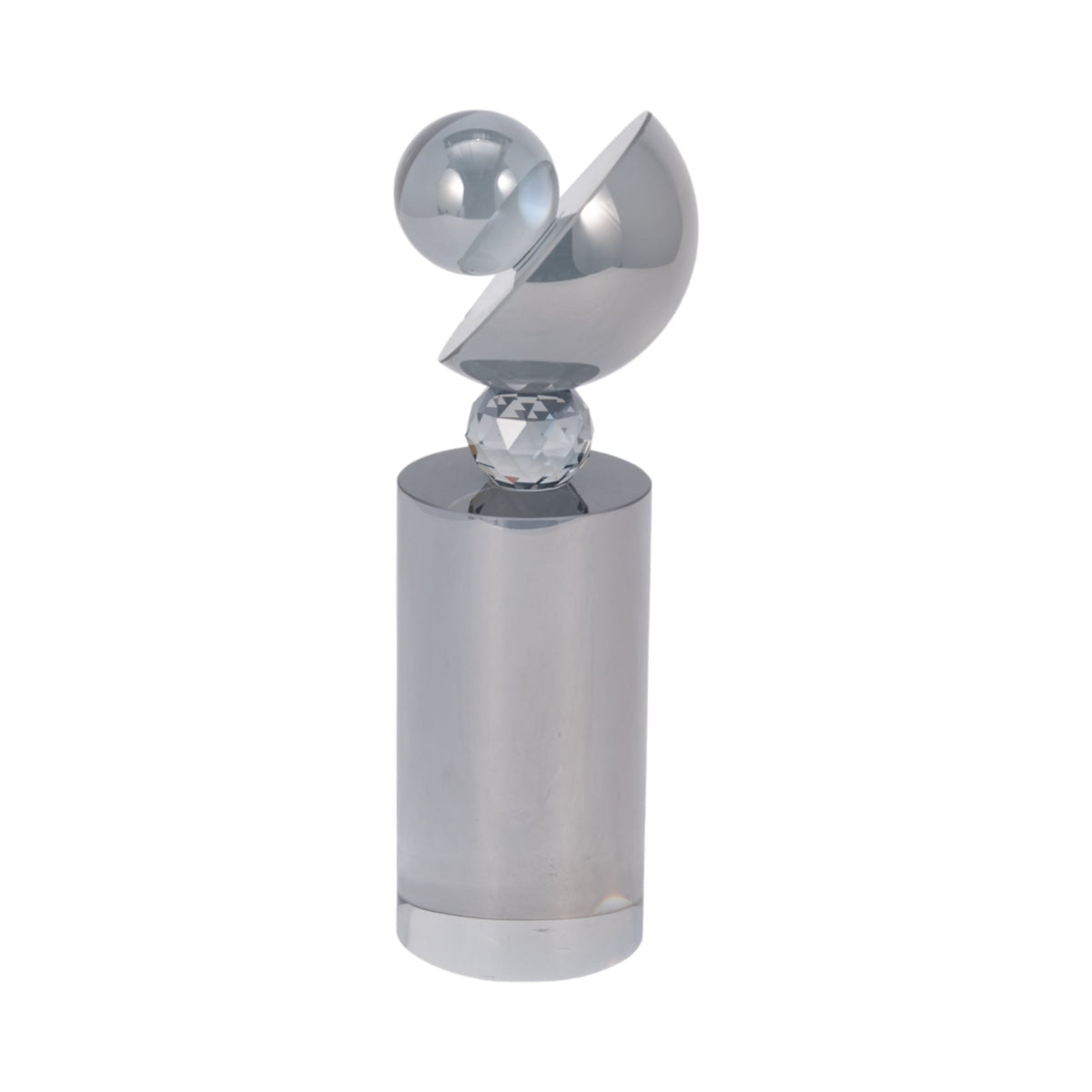 11" MANI SMALL CRYSTAL BALL STATUARY Table Decors| Sagebrook Home