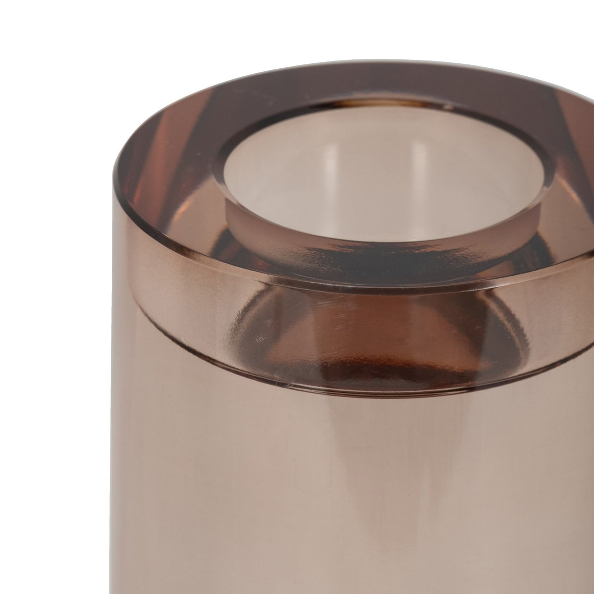 11" MARLA SMALL BRONZE CRYSTAL CANDLESTICK Table Decors| Sagebrook Home