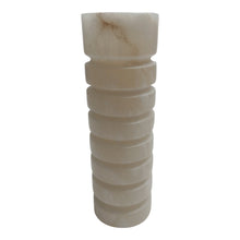 11" Solica Large Alibaster Candleholder
