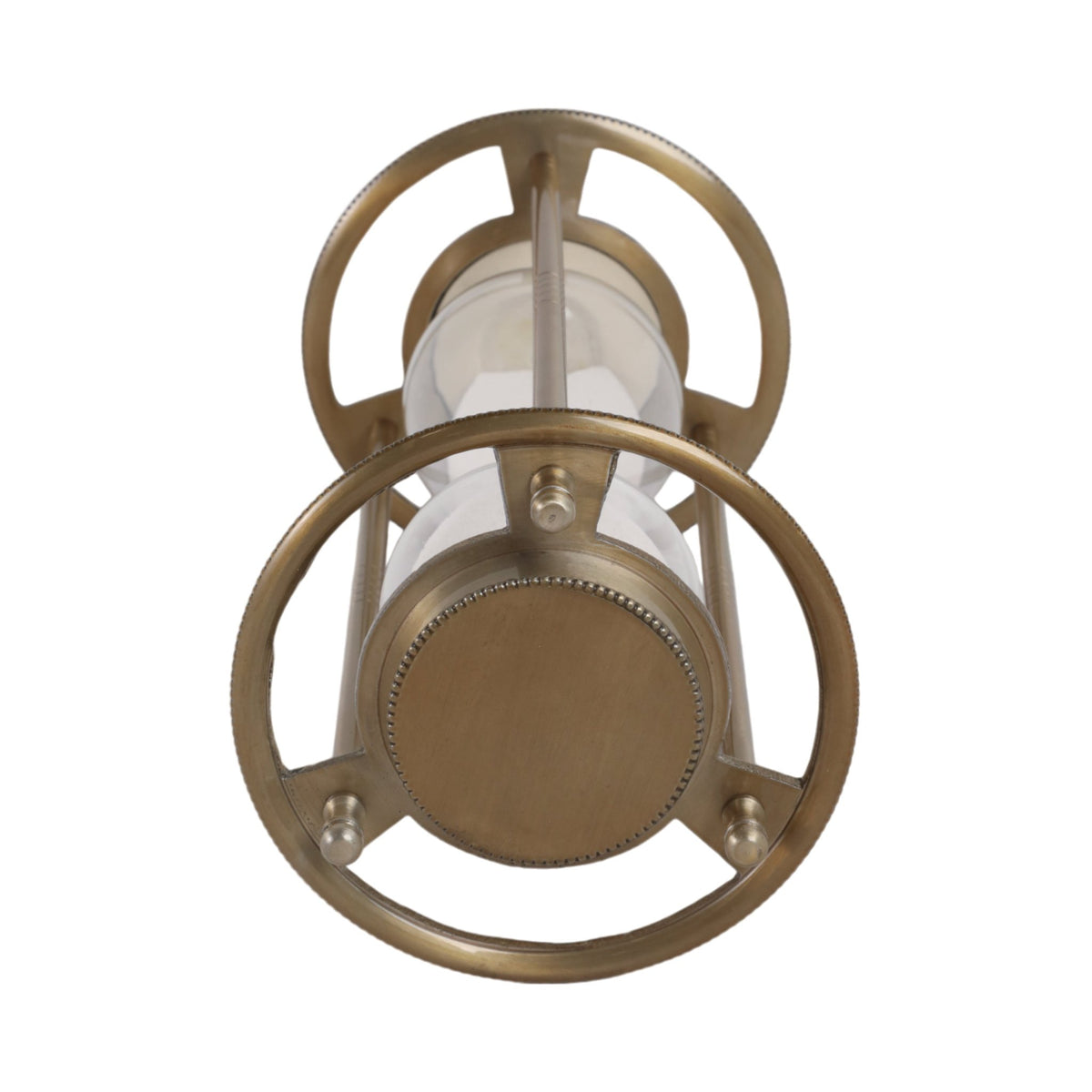 11" Verlice Bronze Metal Hourglass Table Decors| Sagebrook Home