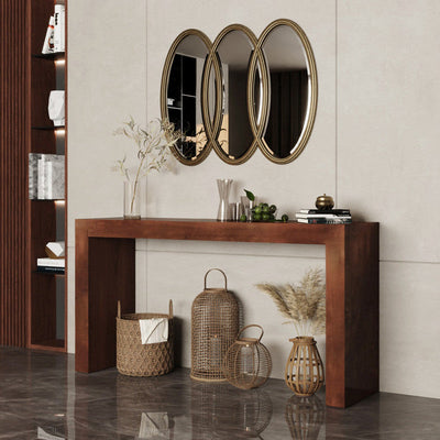 Timeless Wooden Console Table By Alhome-a