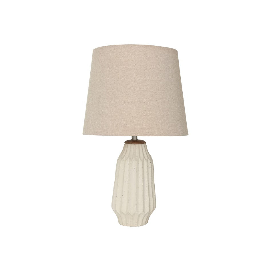 Terran Natural Wood Table Lamp - 59cm