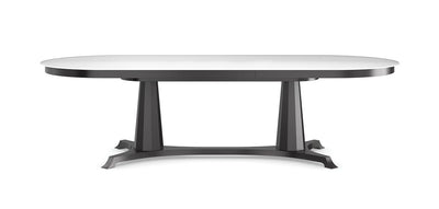 طاولة طعام كاراكول الكلاسيكية - بوردو