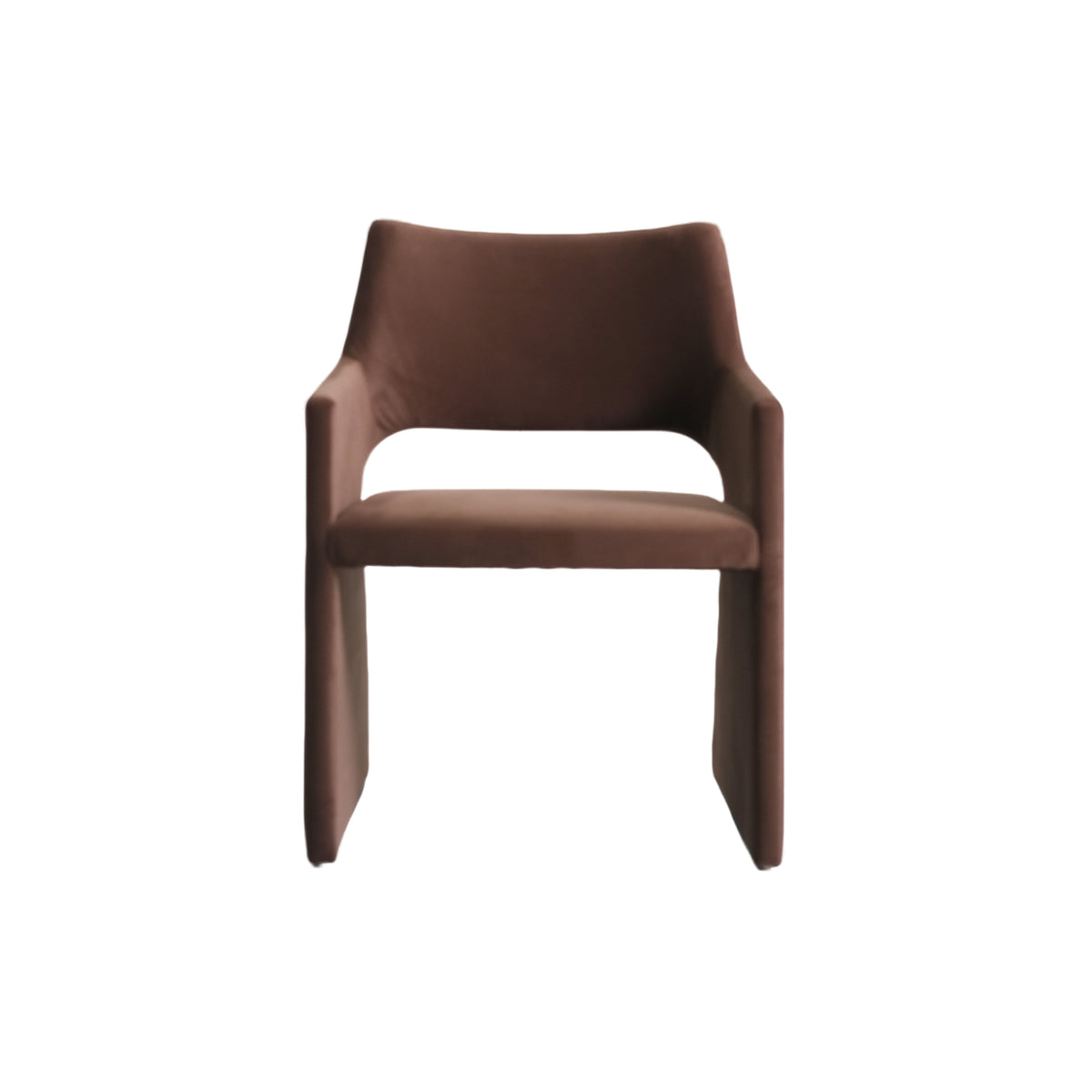 Avante Velvet Brown Dining Chair