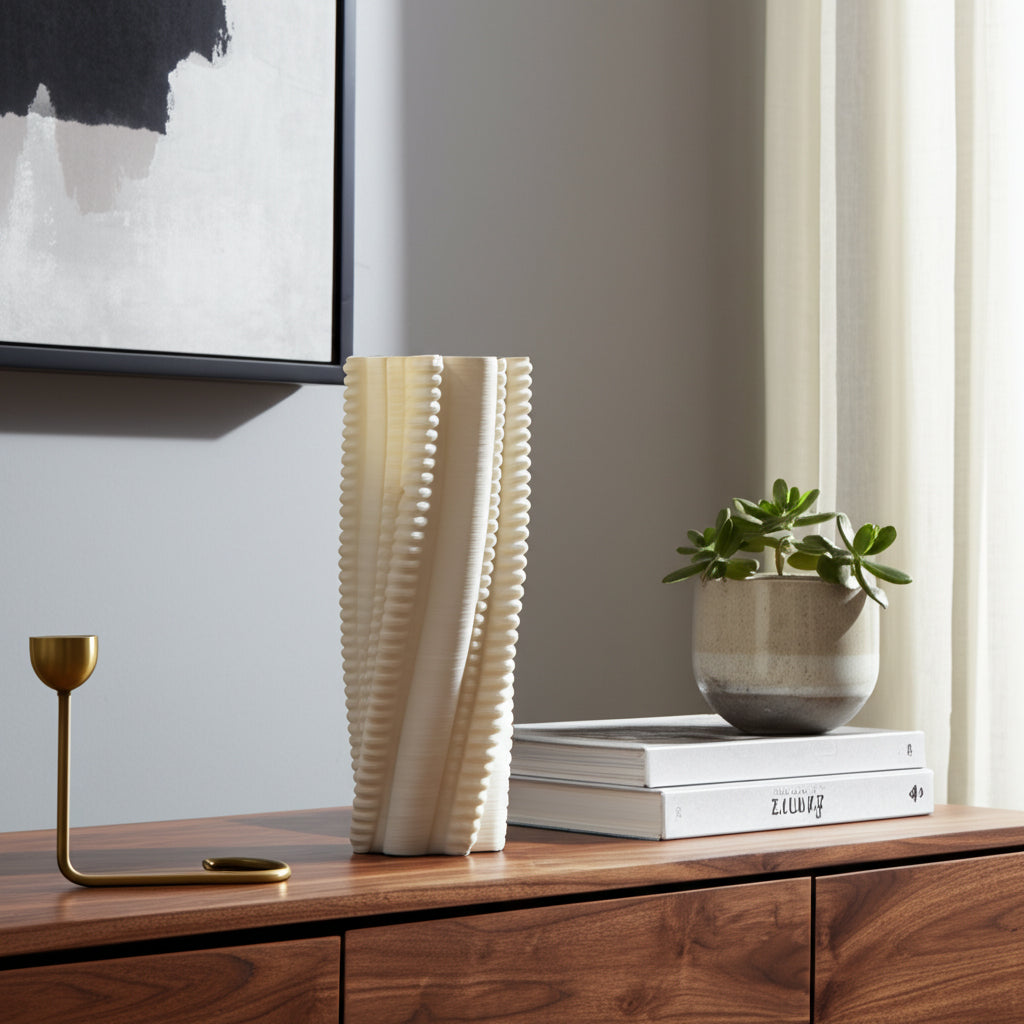 مزهرية رينالدو المطبوعة ثلاثية الأبعاد Rinnaldo 3d Printed Vase