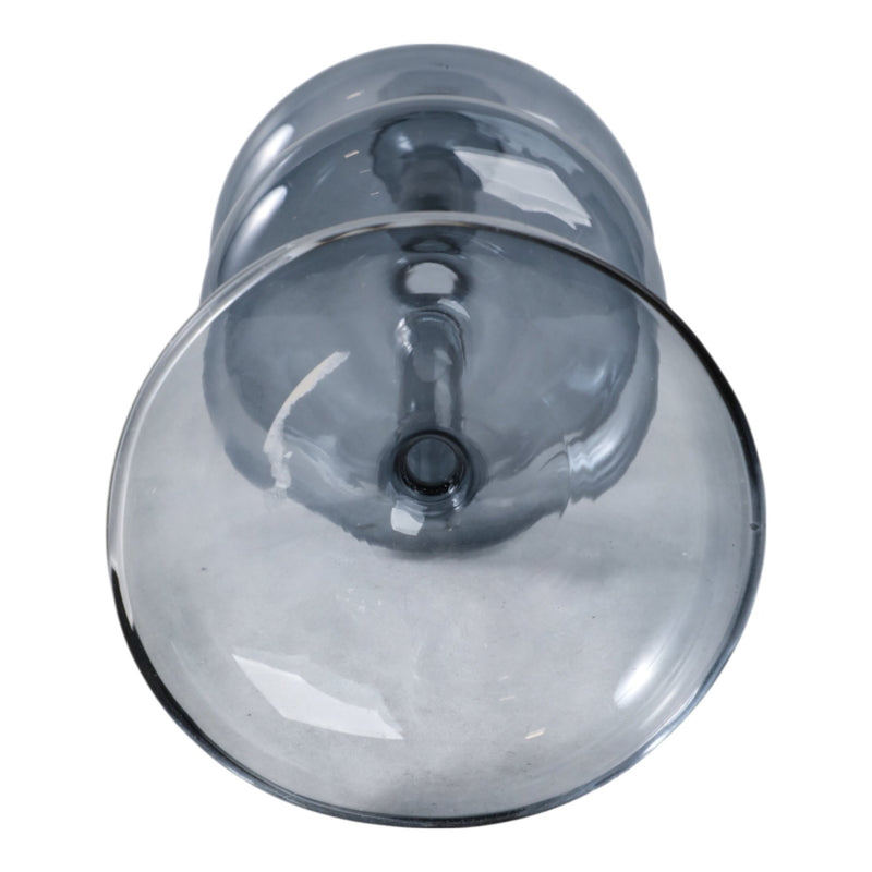 11x4" Retro Bubble Taper Holder, Blue - Al Rugaib Furniture