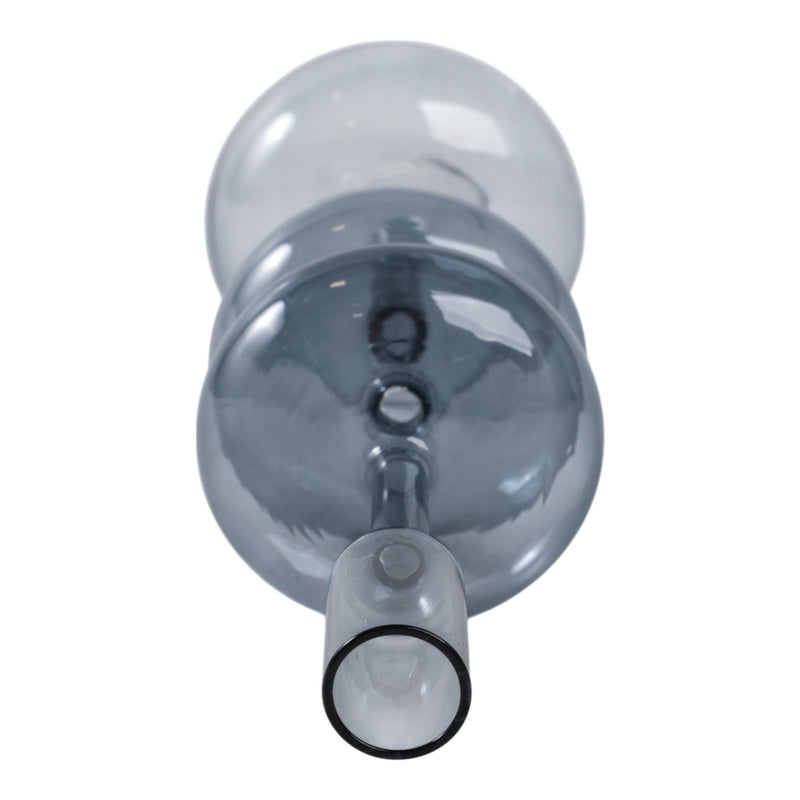 11x4" Retro Bubble Taper Holder, Blue - Al Rugaib Furniture