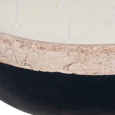 12" 57 Oz Spiced Cranberry Bowl Candle, Dark Blue - Al Rugaib Furniture