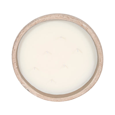 12" 57 Oz Spiced Cranberry Bowl Candle, Dark Blue - Al Rugaib Furniture