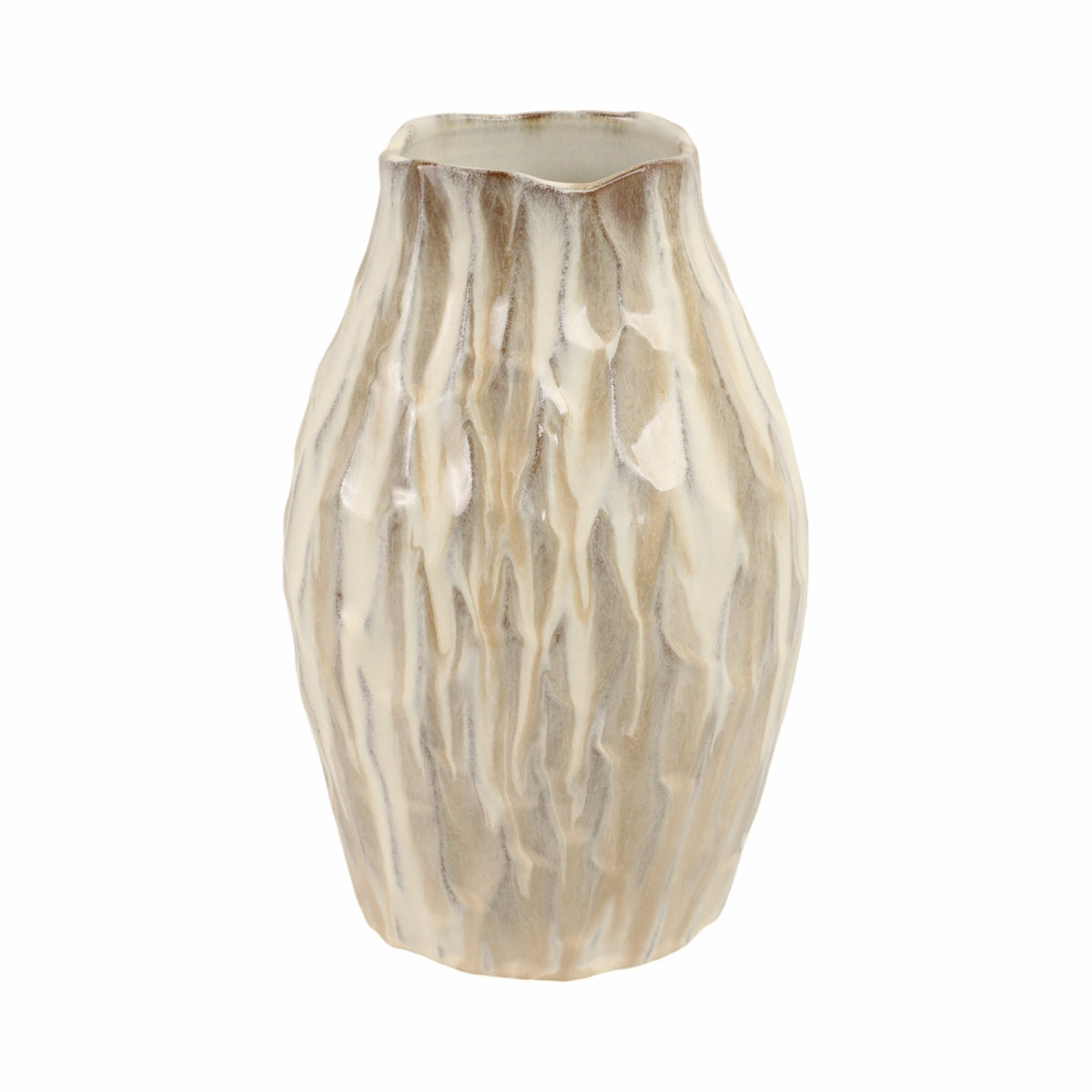 12" ALBUFEIRA LARGE PORTUGAL VASE Vases and Jars| Sagebrook Home