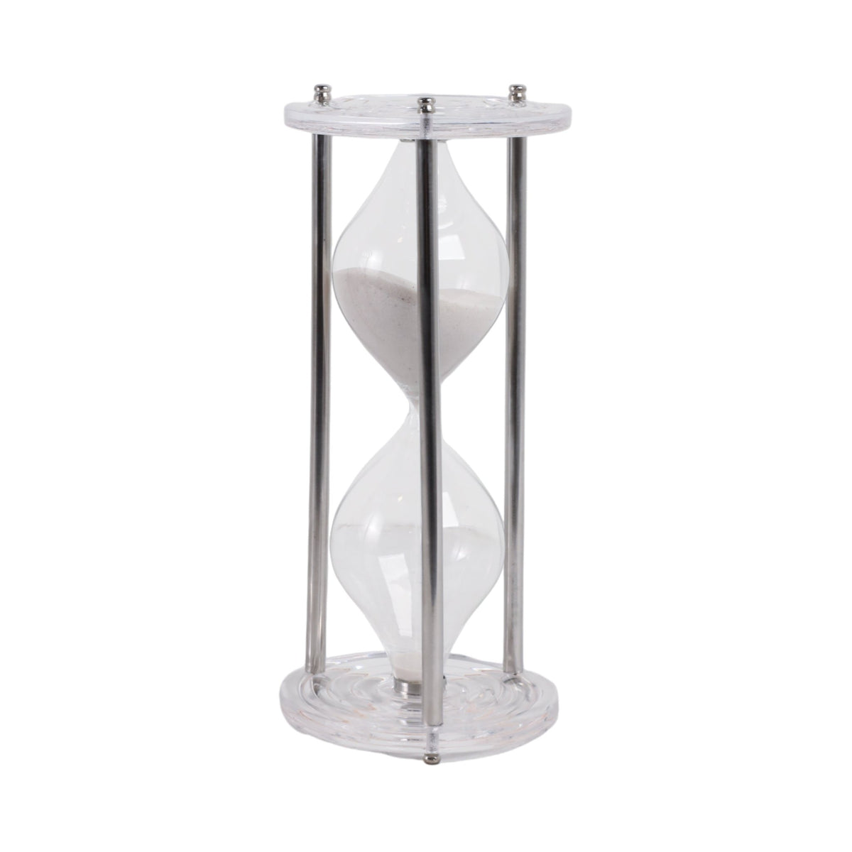 12" Beckett Acrylic Hourglass Table Decors| Sagebrook Home