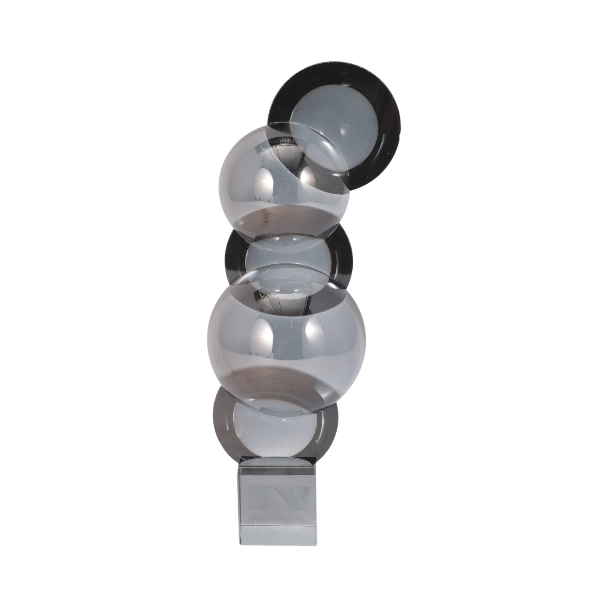 12" BORYS SMALL CRYSTAL BUBBLE STATUARY Table Decors| Sagebrook Home