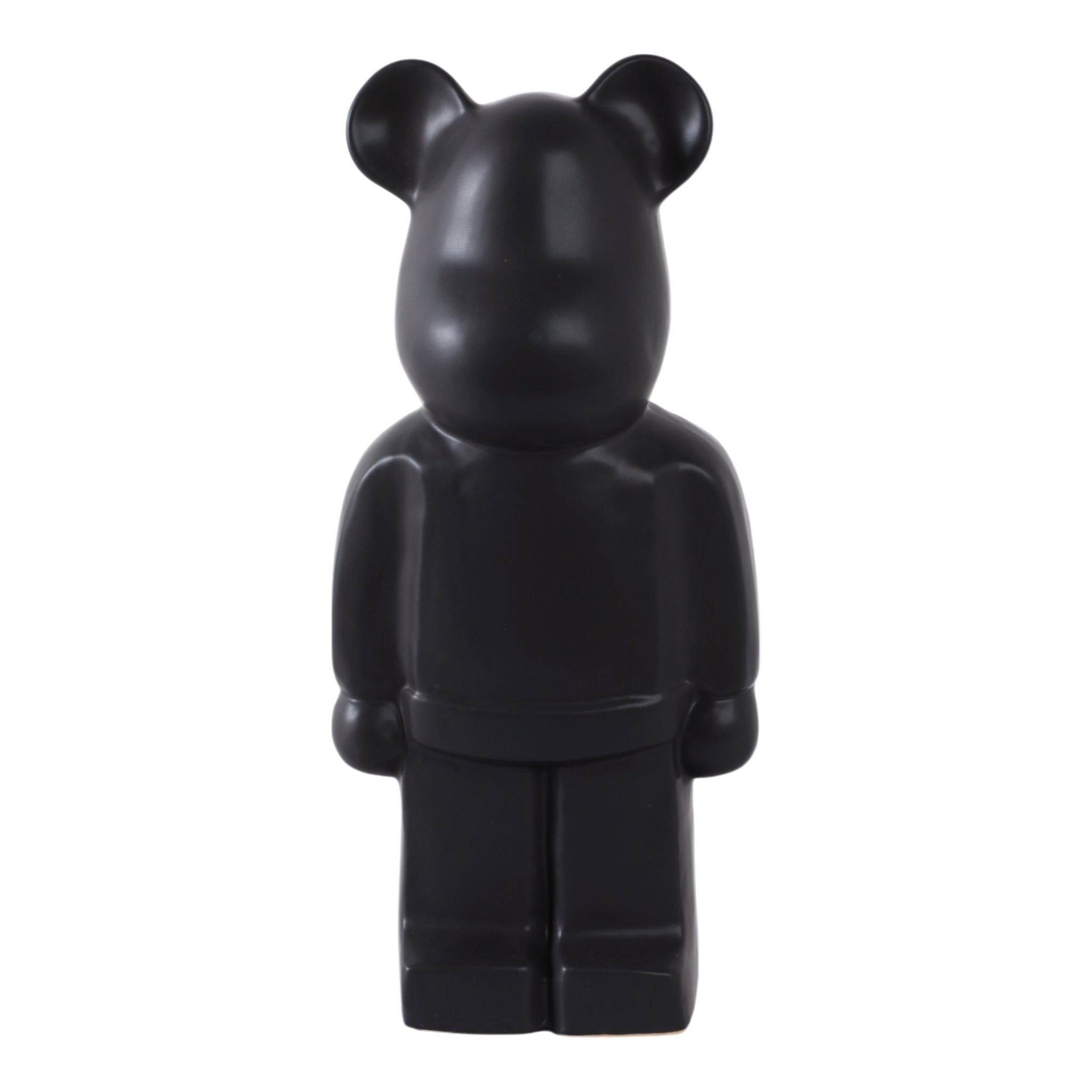12" Deco Bear Figure, Black Table Decors| Sagebrook Home