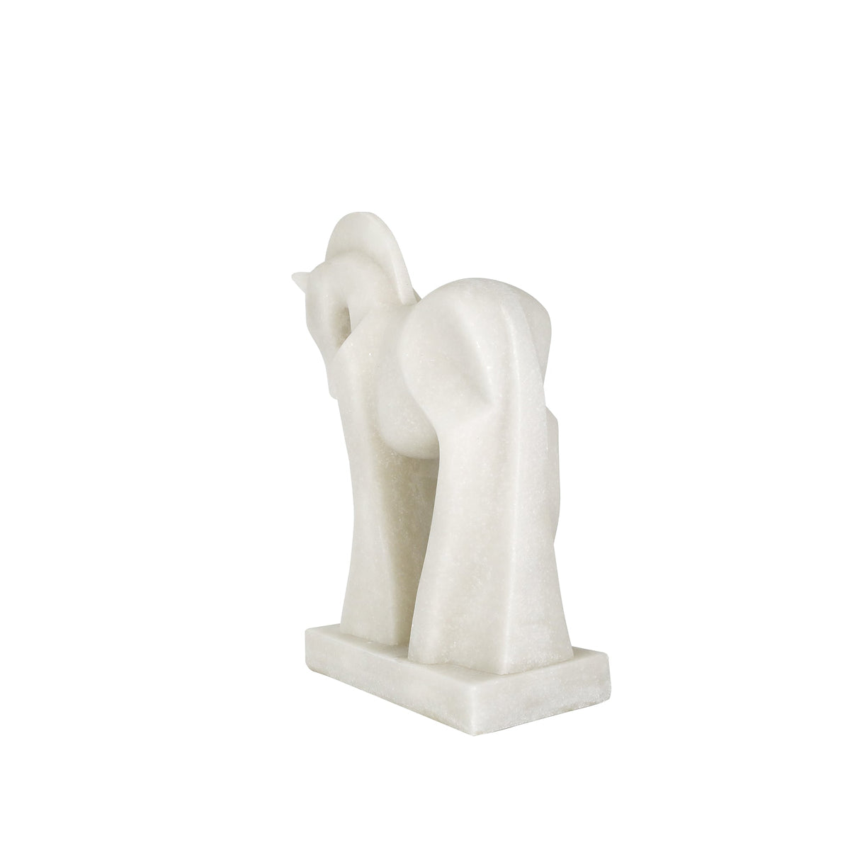 12" Ellis Quartz Resin Horse Statuary Table Decors| Sagebrook Home