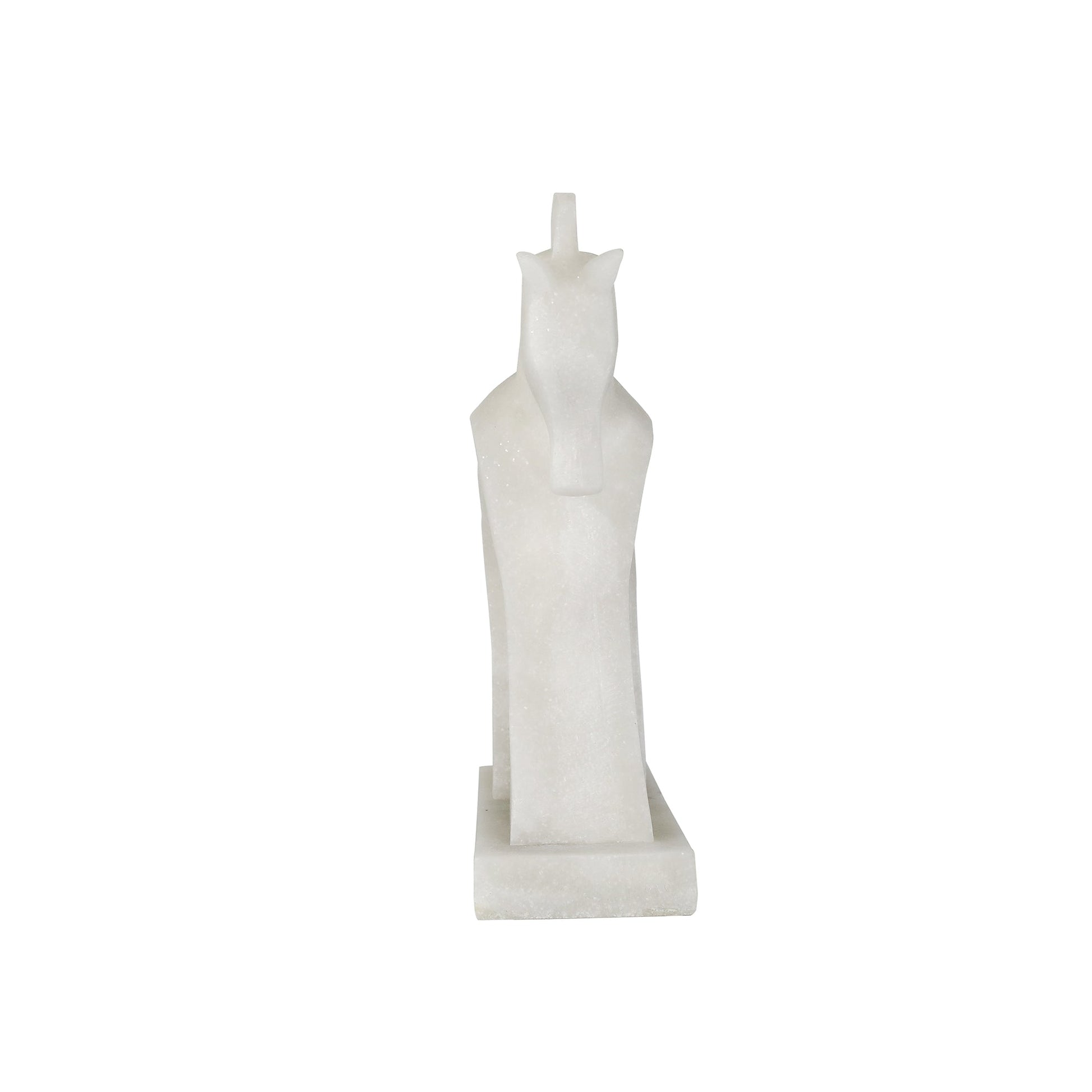 12" Ellis Quartz Resin Horse Statuary Table Decors| Sagebrook Home