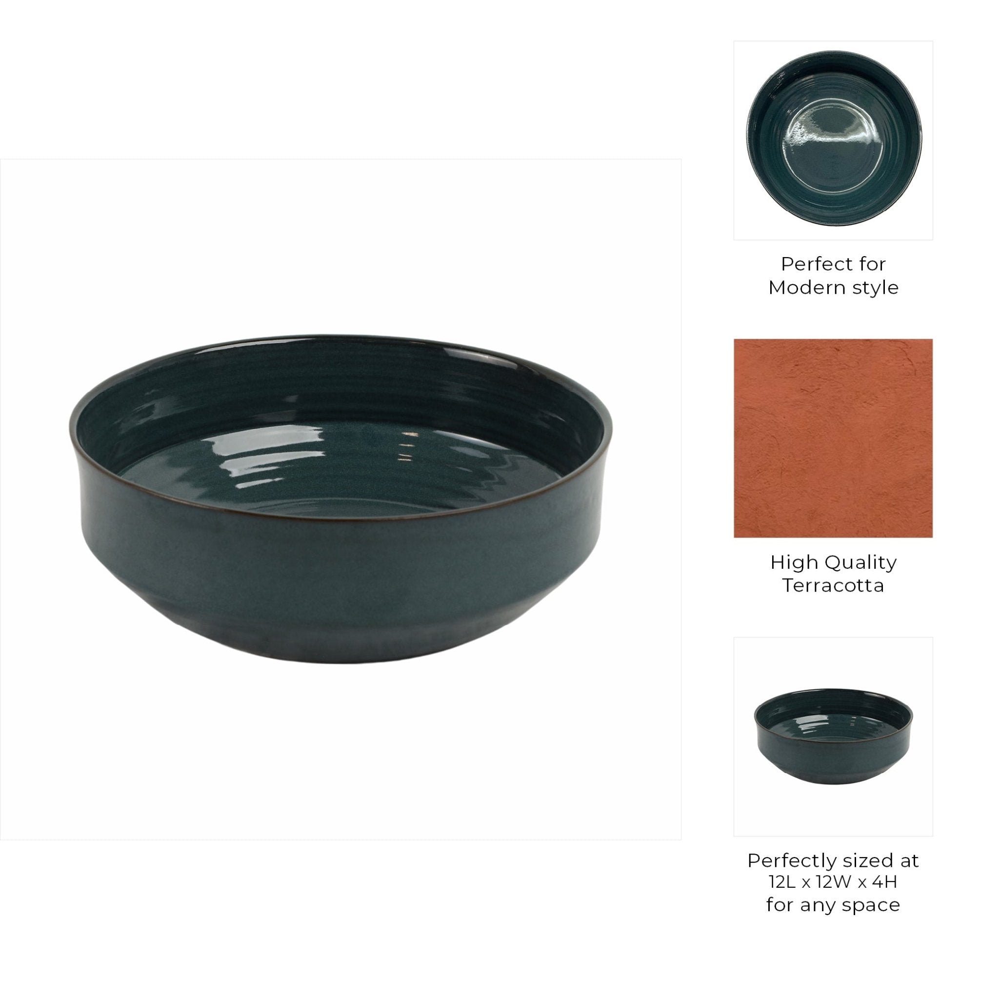 12" Heroismo Portugal Bowl Table Decors| Sagebrook Home
