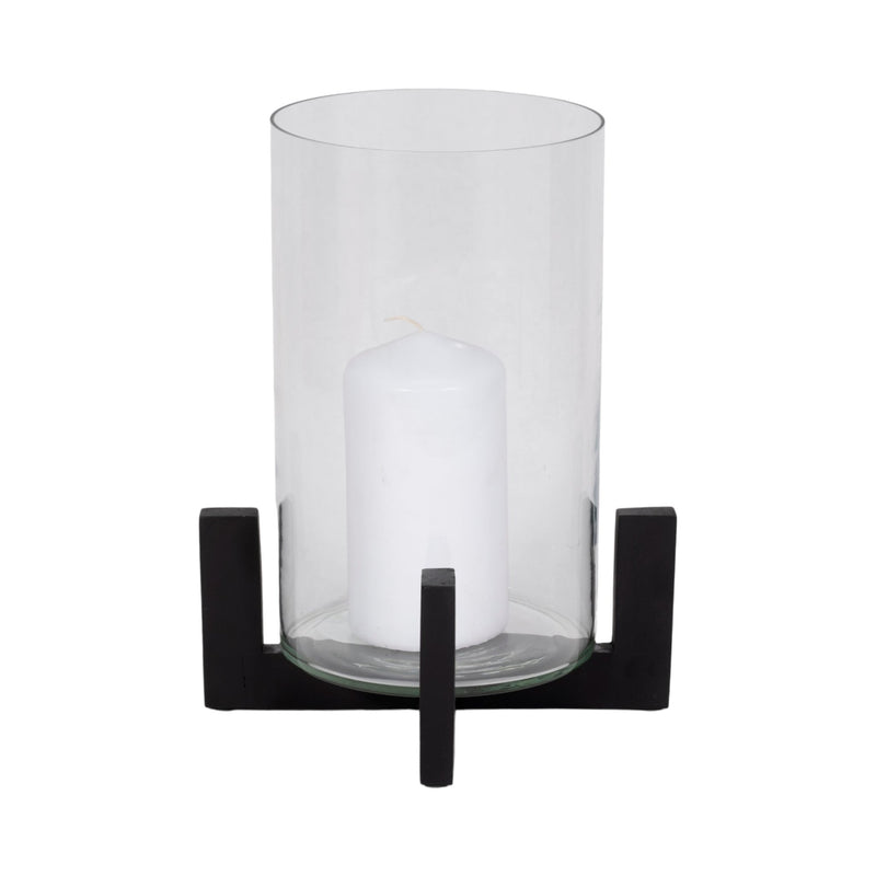 12" Hurricane On Stand, Black - Al Rugaib Furniture