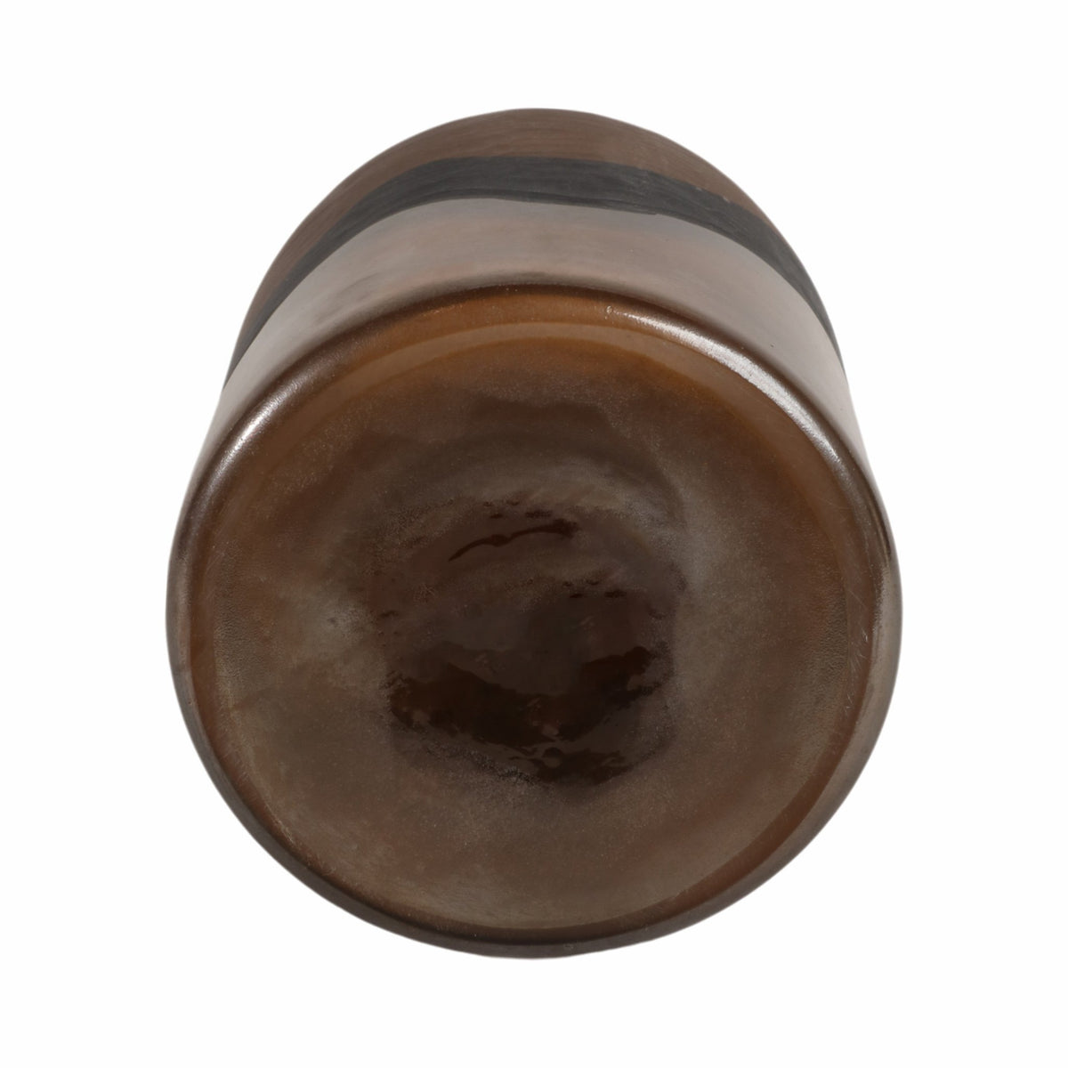 12" Mason Medium Brown Glass Vase Vases and Jars| Sagebrook Home