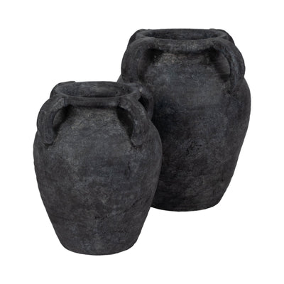 12" Multi Handle Jug, Black - Al Rugaib Furniture