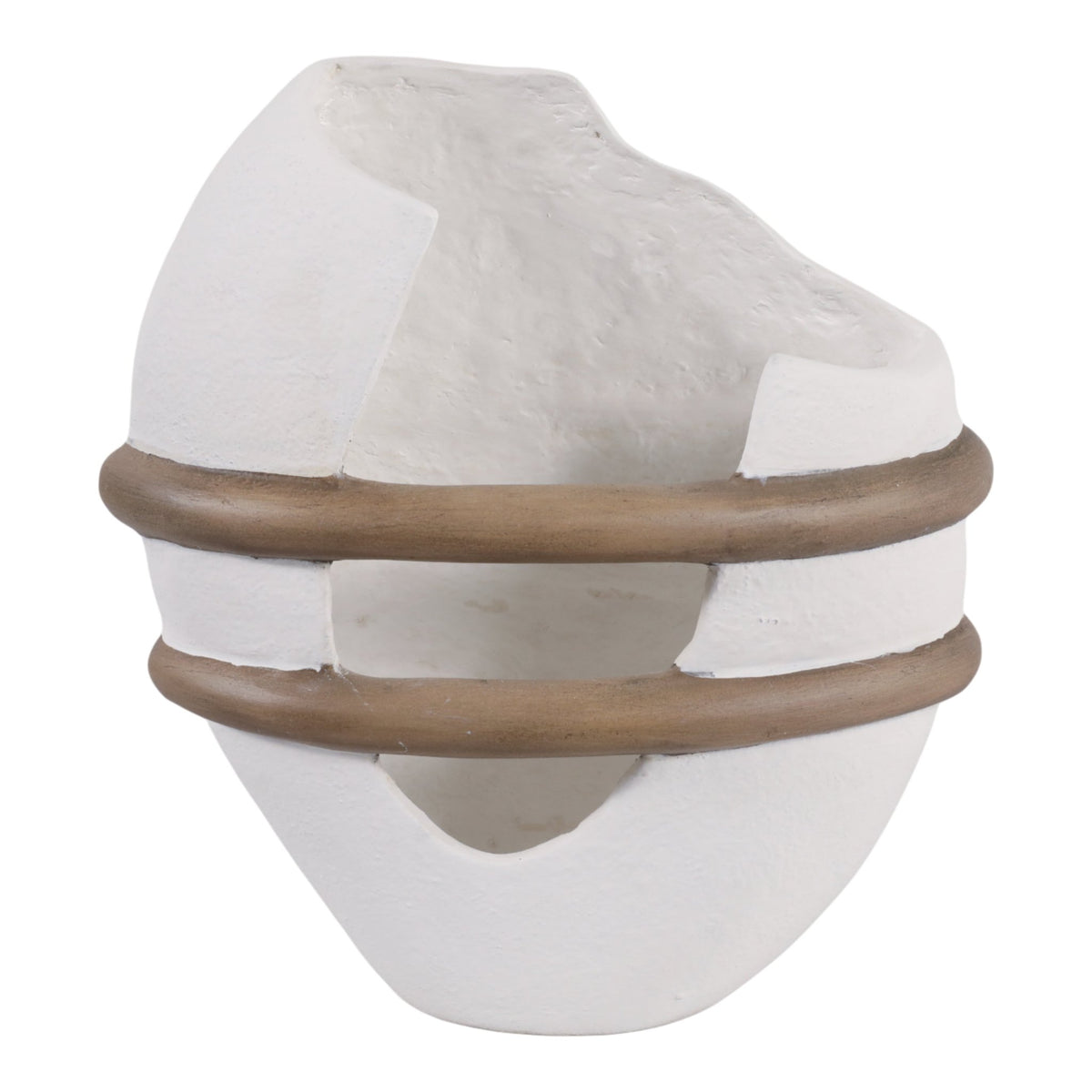 12" RAVENNA SMALL ECO-MIX VASE Vases and Jars| Sagebrook Home