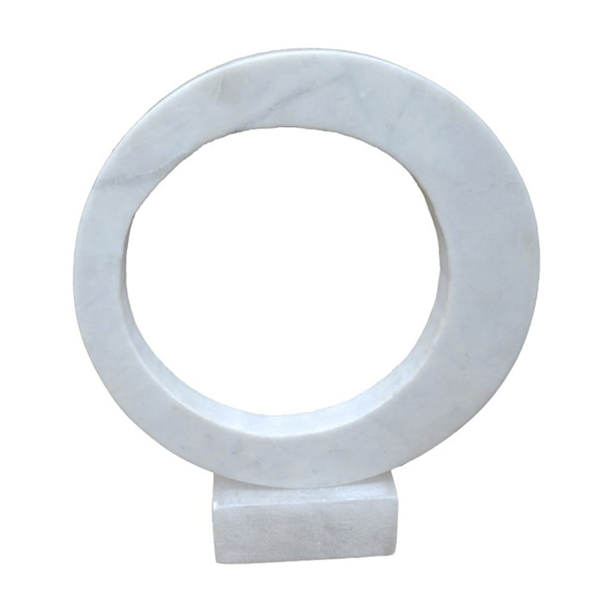 12" Vero Small Alabaster And Marble Statuary Table Decors| Sagebrook Home