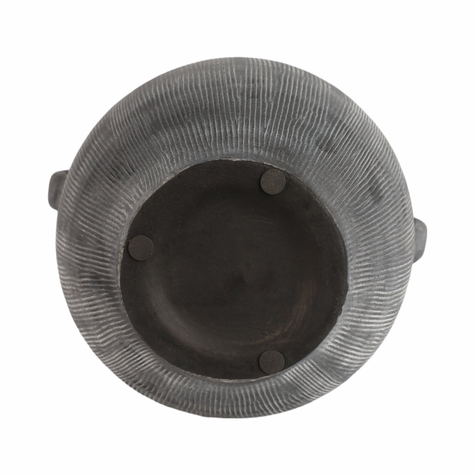 12" Weathered Jug With Handles, Black Vases and Jars| Sagebrook Home