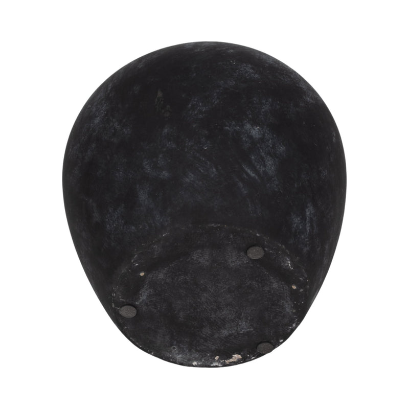 12" Weathered Terracotta Jug With Handle, Black - Al Rugaib Furniture