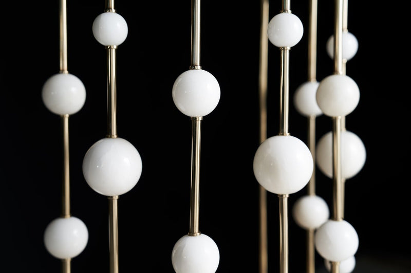 طاولات جانبية متداخلة بتصميم مداري