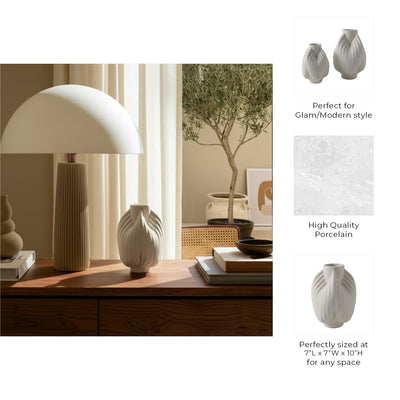 مزهرية إيكو المطبوعة ثلاثية الأبعاد ECHO 3D PRINTED VASE