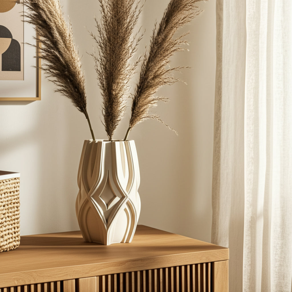 مزهرية سالفورد المطبوعة ثلاثية الأبعاد Salford 3d Printed Vase