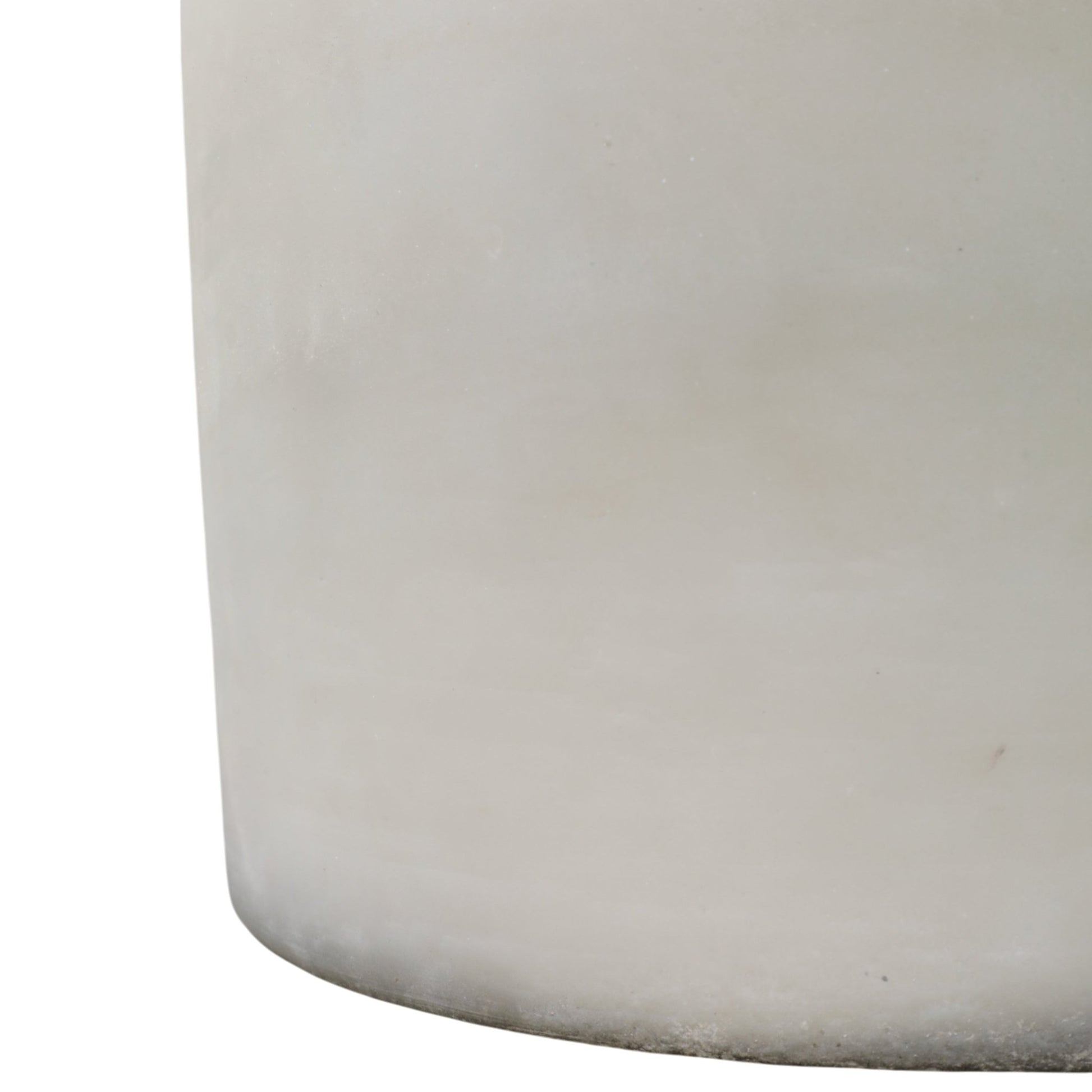 12x10" 349 Oz Jasmine Frosted Glass Candle, Clear Candle Holders| Sagebrook Home