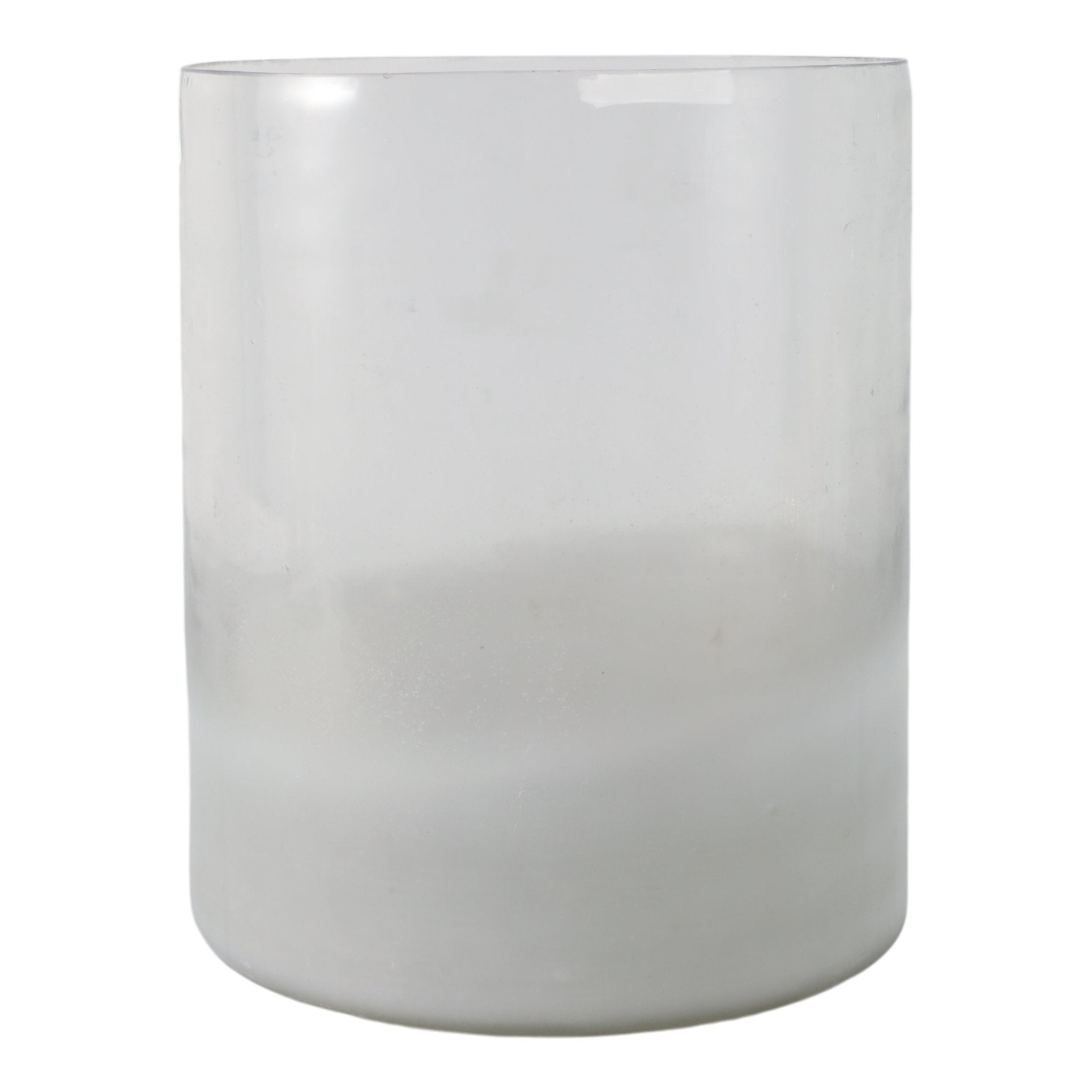 12x10" Frosted Bottom Hurricane, Clear Candle Holders| Sagebrook Home