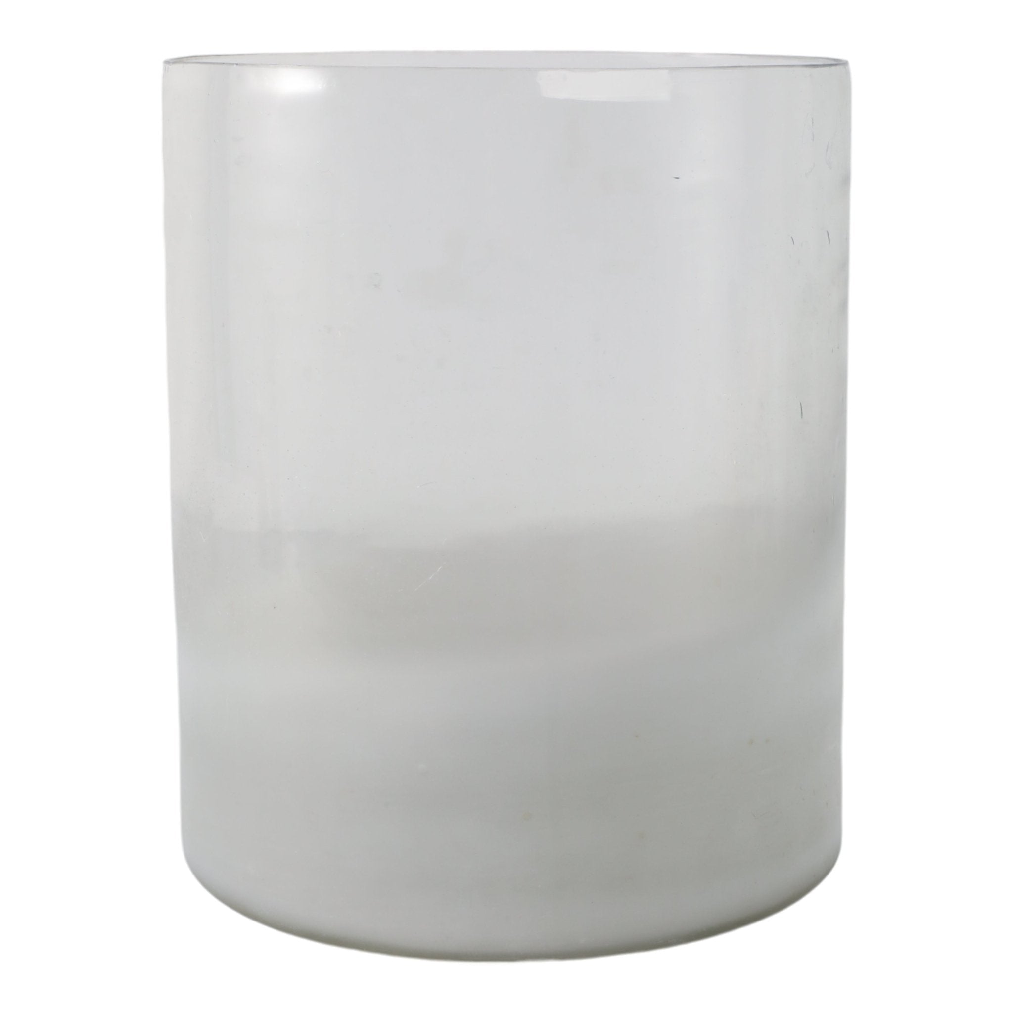12x10" Frosted Bottom Hurricane, Clear Candle Holders| Sagebrook Home