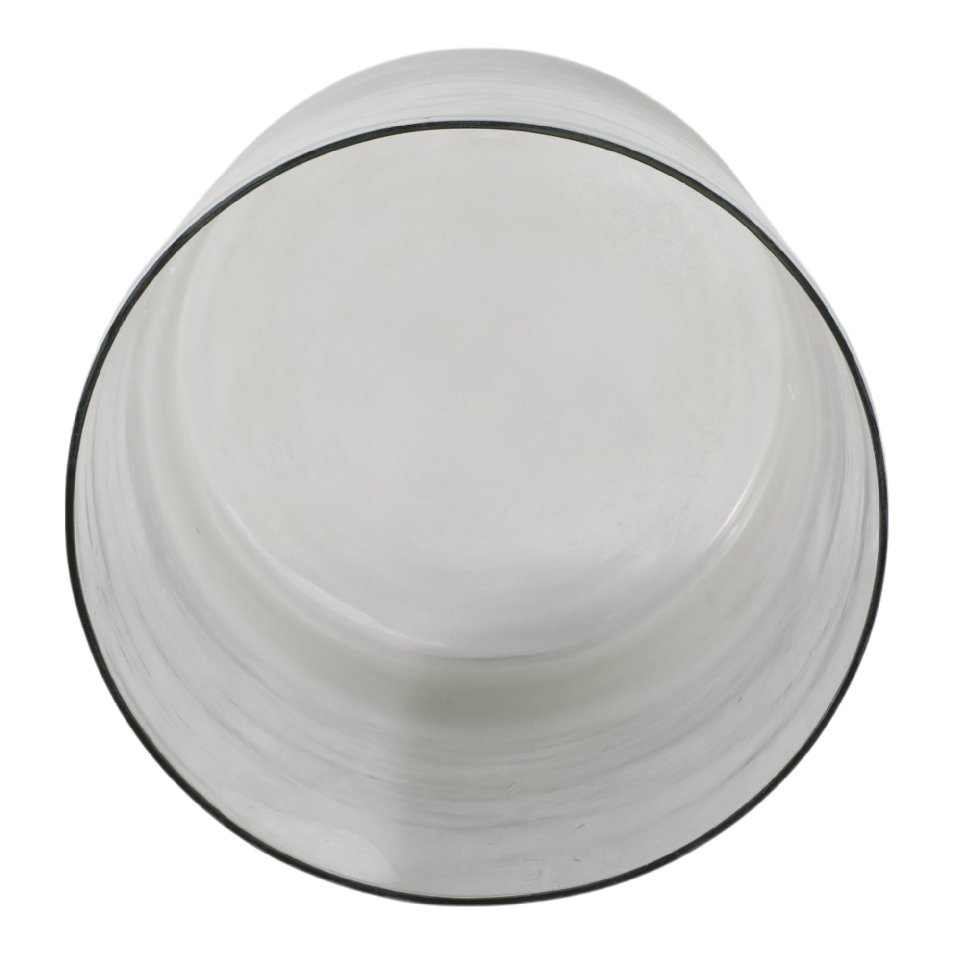 12x10" Frosted Bottom Hurricane, Clear Candle Holders| Sagebrook Home
