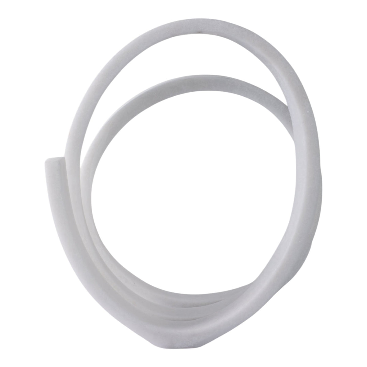 12X10" LOOPY RESIN OBJECT, WHITE Table Decors| Sagebrook Home