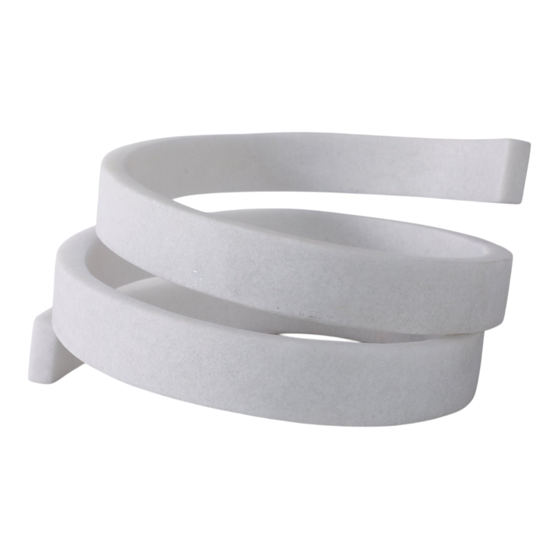 12X10" LOOPY RESIN OBJECT, WHITE Table Decors| Sagebrook Home