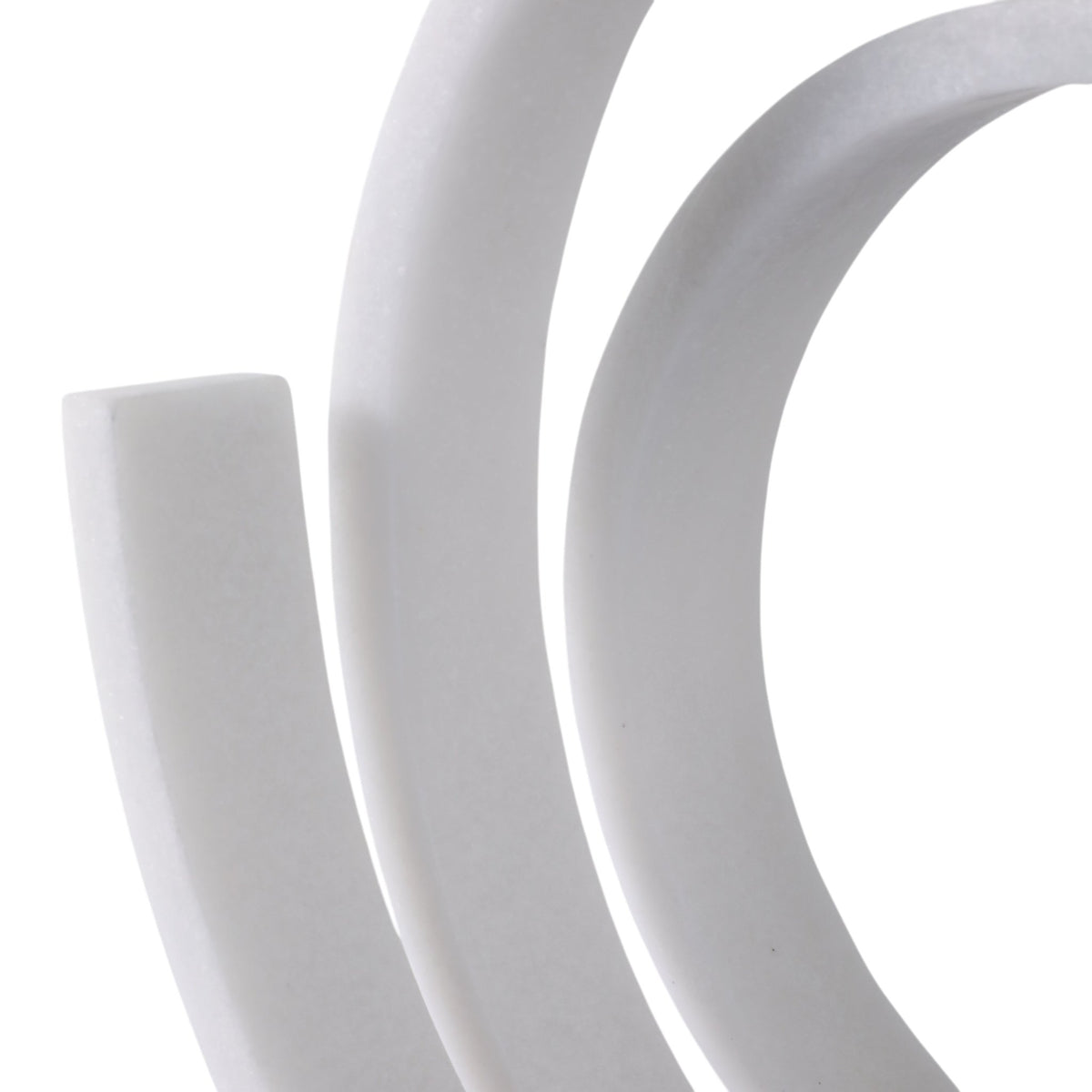 12X10" LOOPY RESIN OBJECT, WHITE Table Decors| Sagebrook Home