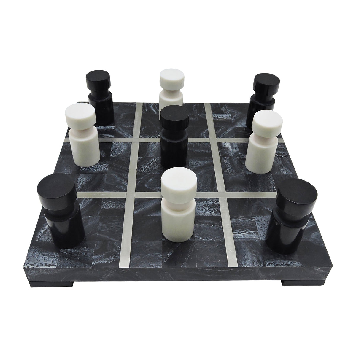 12x12 Bekki Tic Tac Toe Set Table Decors| Sagebrook Home