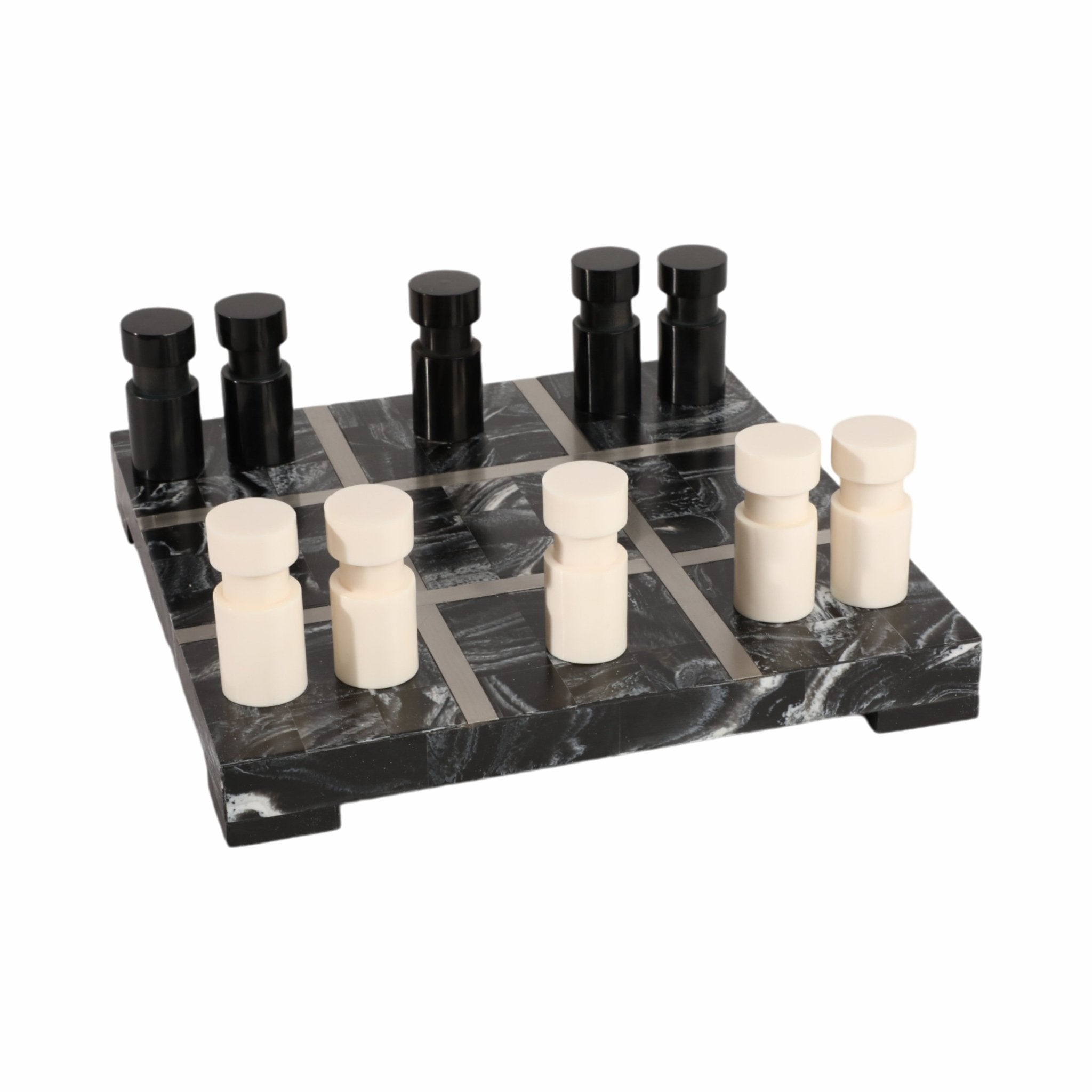 12x12 Bekki Tic Tac Toe Set Table Decors| Sagebrook Home